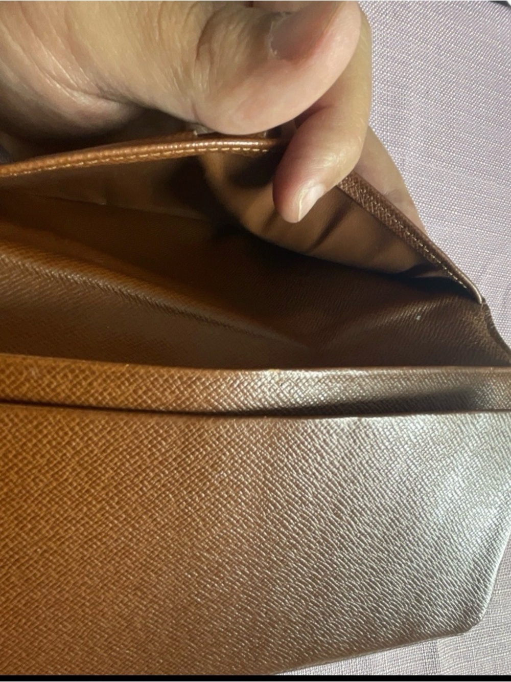 Louis Vuitton Monogram Canvas Card Holder in Brown and Gold - Picture 6 of 6